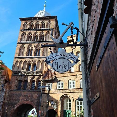 Altstadthotel Zum Goldenen Anker Lübeck Buitenkant foto