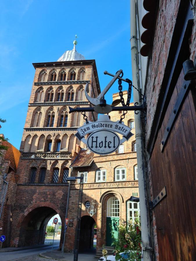 Altstadthotel Zum Goldenen Anker Lübeck Buitenkant foto