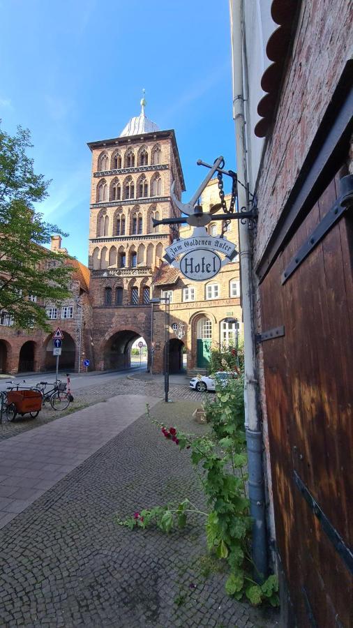 Altstadthotel Zum Goldenen Anker Lübeck Buitenkant foto
